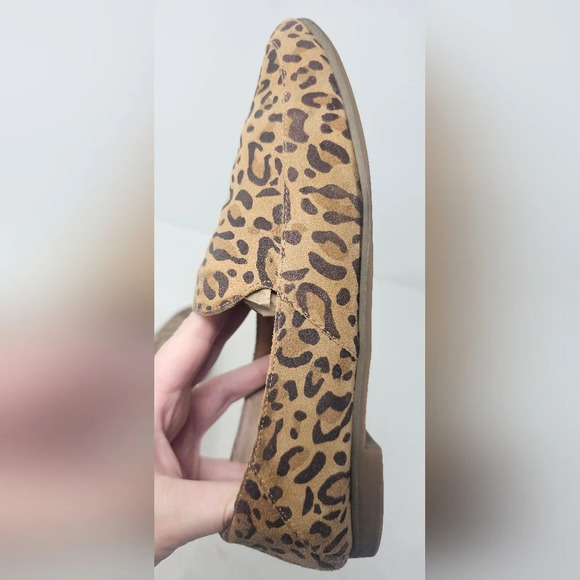 Lucky Brand Women's leopard Print Brogan Leather Loafers Size 8 - Picture 12 of 15